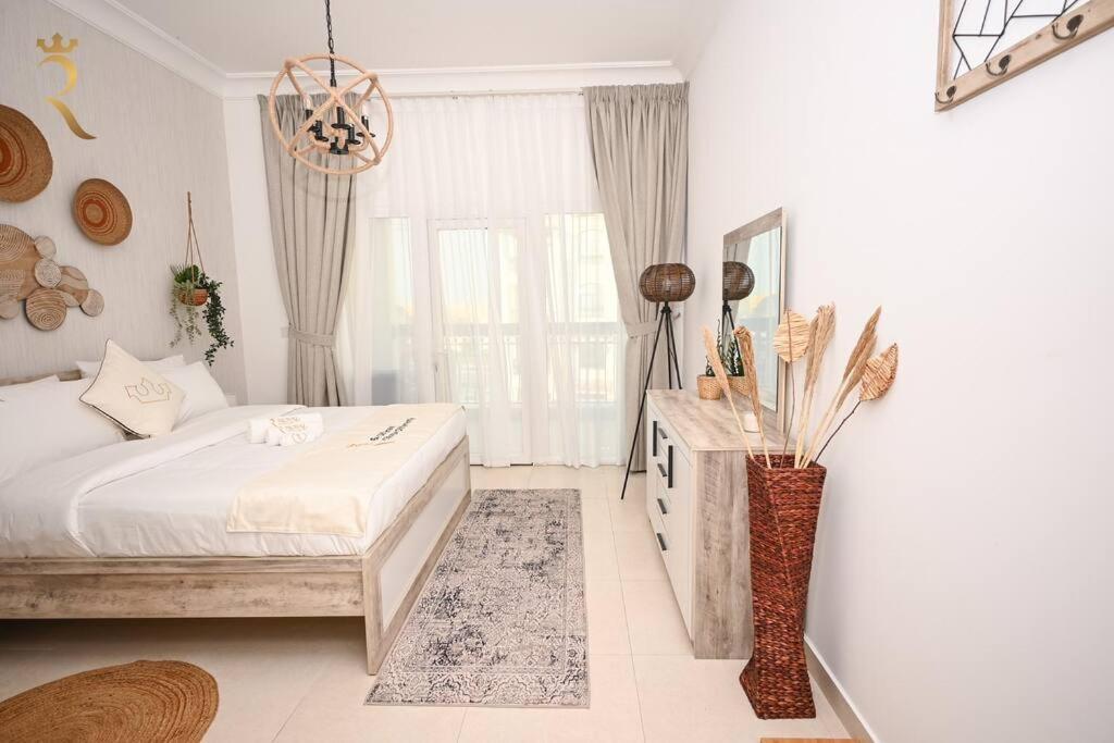 Yas Natura Bliss 1Br Apartment Abu Dhabi Exteriör bild