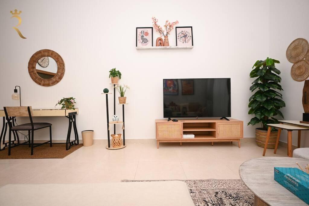 Yas Natura Bliss 1Br Apartment Abu Dhabi Exteriör bild