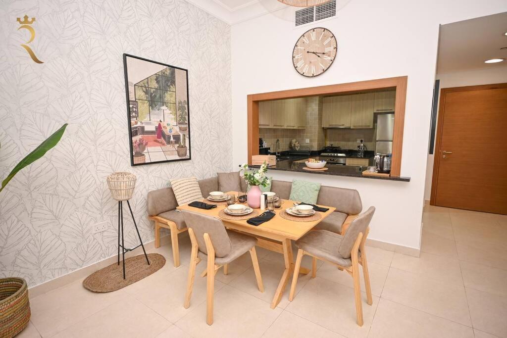Yas Natura Bliss 1Br Apartment Abu Dhabi Exteriör bild