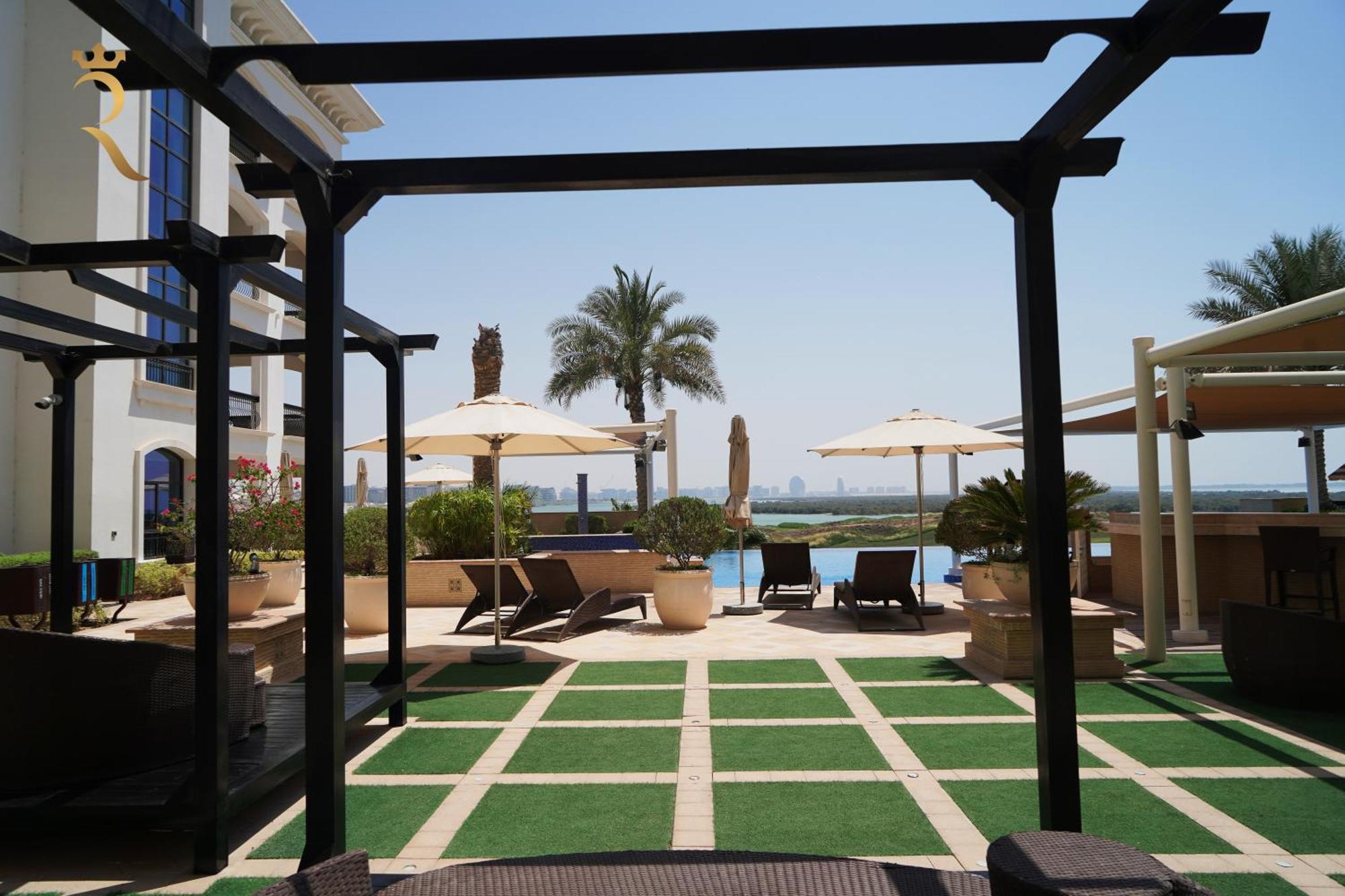 Yas Natura Bliss 1Br Apartment Abu Dhabi Exteriör bild