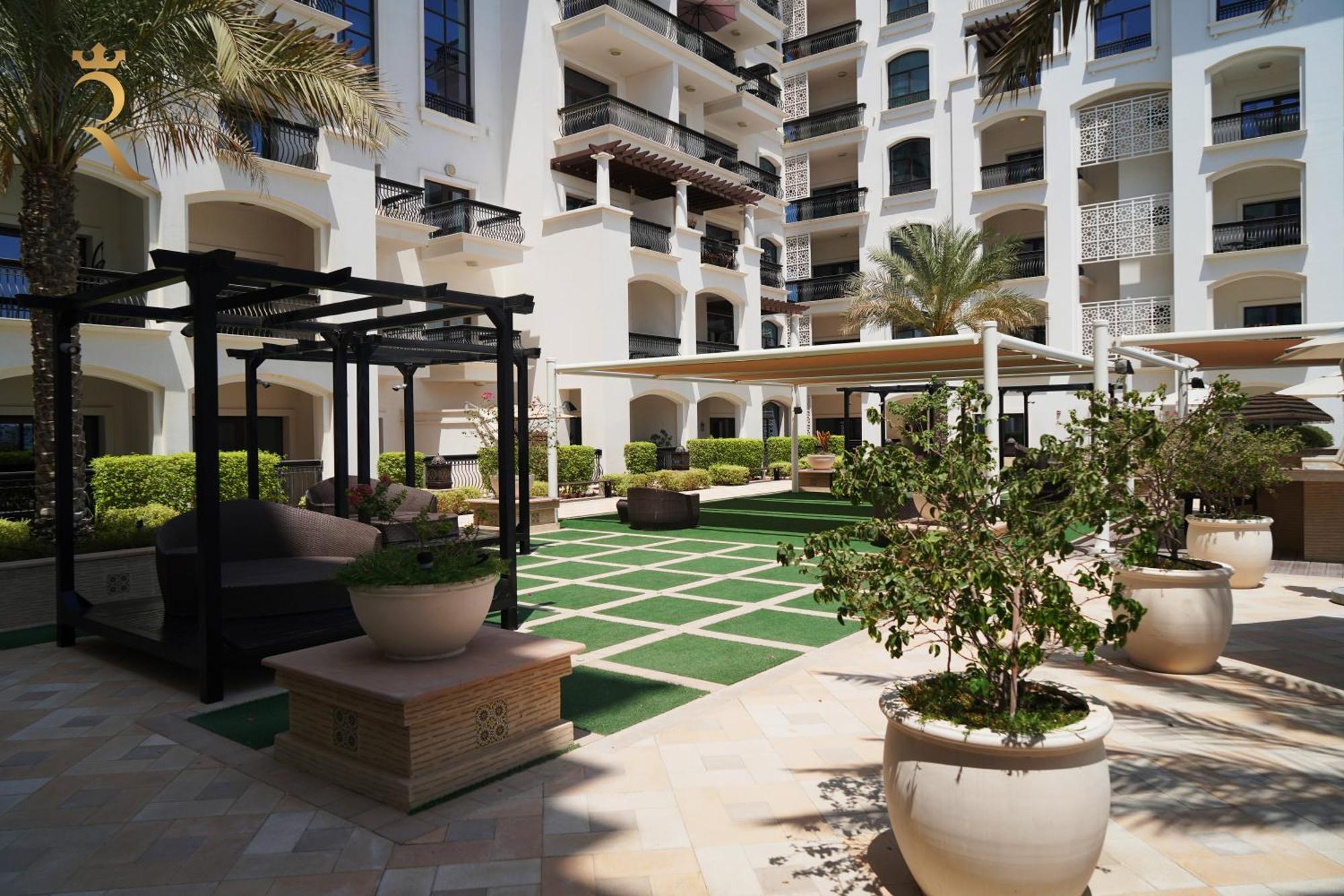 Yas Natura Bliss 1Br Apartment Abu Dhabi Exteriör bild