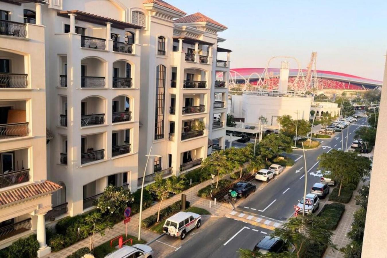 Yas Natura Bliss 1Br Apartment Abu Dhabi Exteriör bild