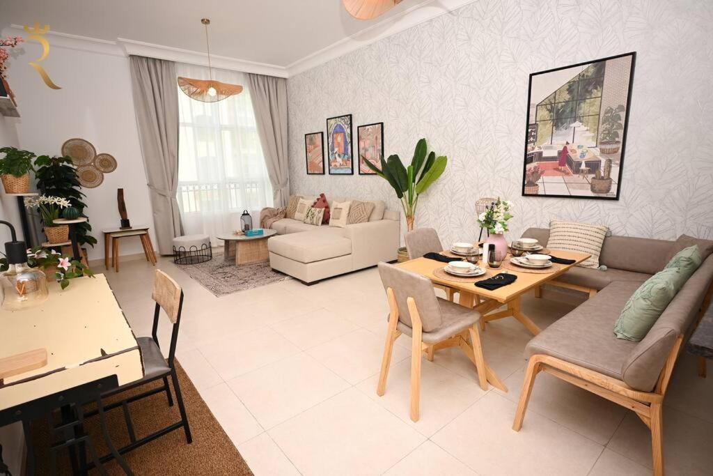 Yas Natura Bliss 1Br Apartment Abu Dhabi Exteriör bild